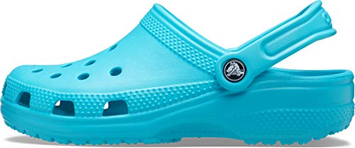 Crocs Unisex Men's and Women's Classic Clog (Retired Colors), Digital Aqua, 10 US